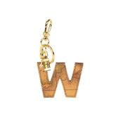 Alviero Martini  - Portachiavi Charm Lettera W Naturale, Beige